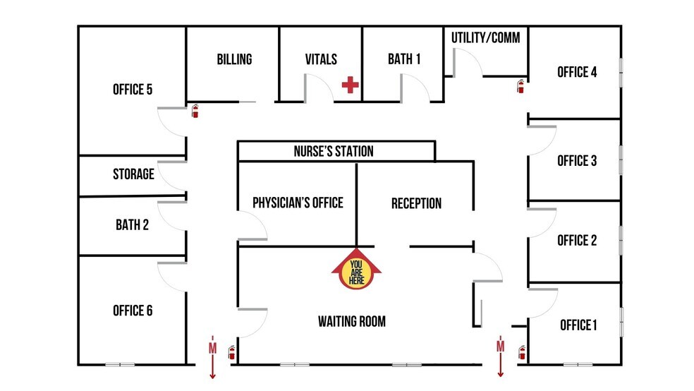 1480 E Calvada Blvd, Pahrump, NV à louer - Plan d’étage - Image 3 de 12