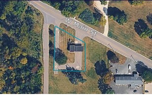 541 W Main St, Milan, MI - Aerial map view