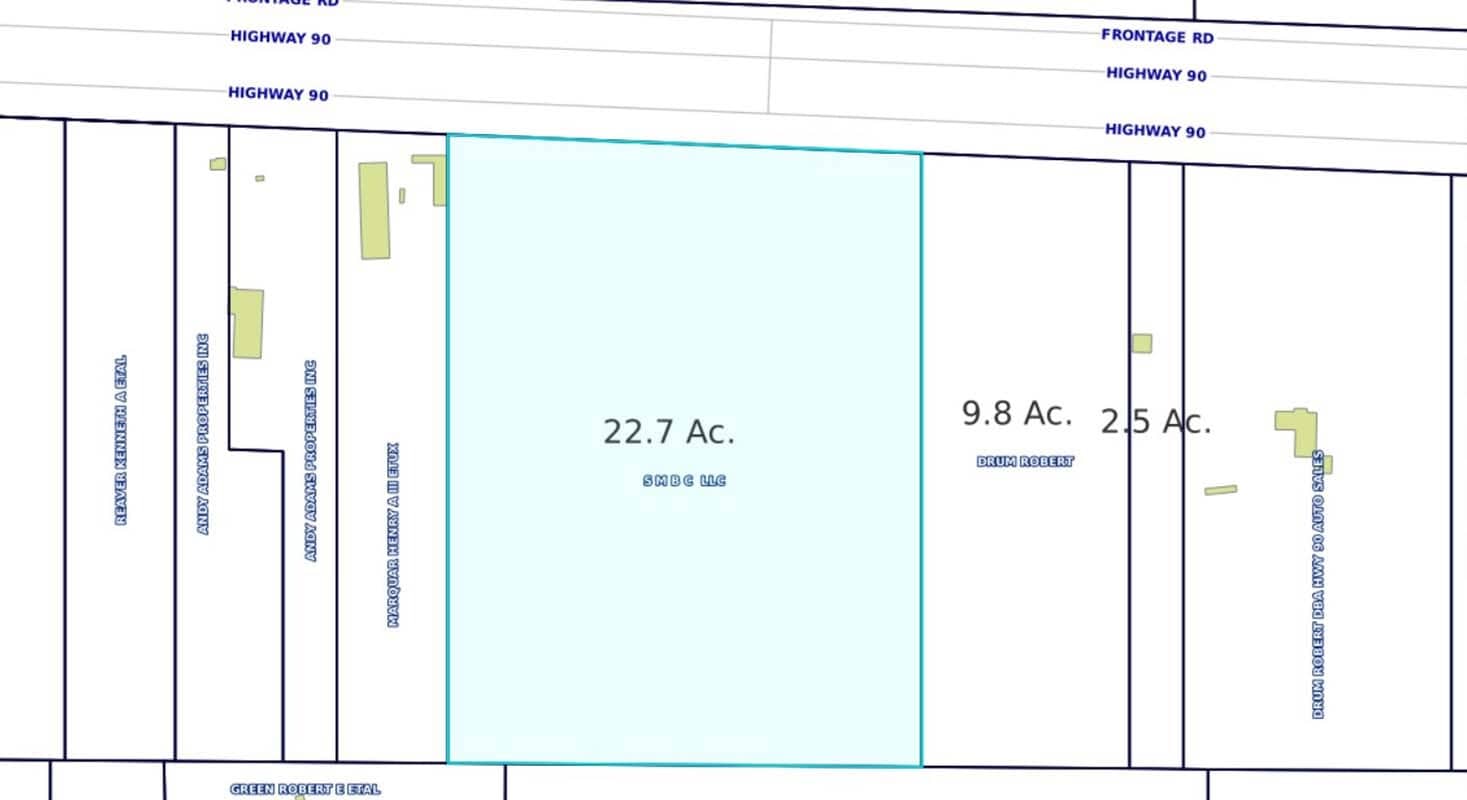 0 Hwy 90 Hwy, Waveland, MS for sale Site Plan- Image 1 of 2