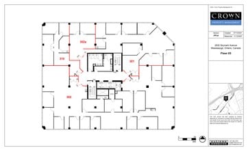 2630 Skymark Ave, Mississauga, ON à louer Plan de site- Image 1 de 1