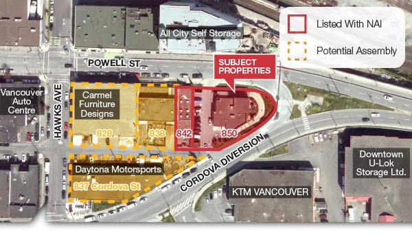 842-850 Powell St, Vancouver, BC for sale - Primary Photo - Image 1 of 5