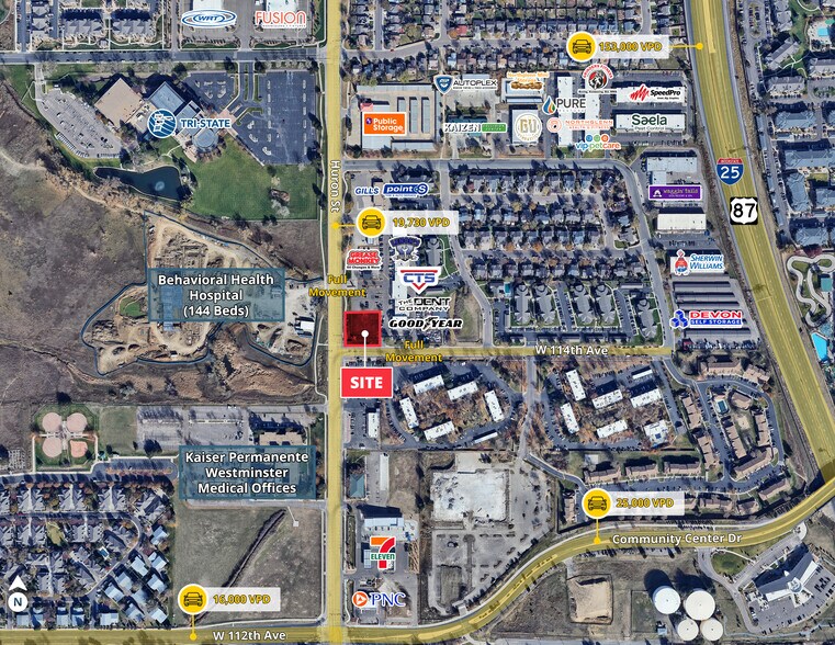 W 114th Ave & Huron St, Northglenn, CO à louer - Photo du bâtiment - Image 2 de 2