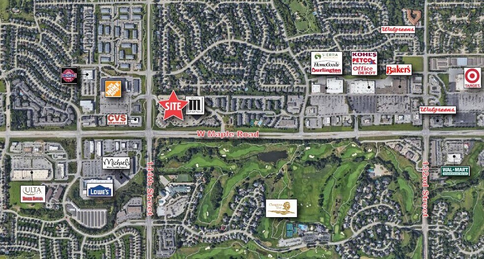 14304 W Maple Rd, Omaha, NE à vendre - Aérien - Image 3 de 3