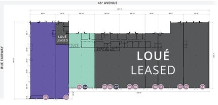 4605-4645 Rue Fairway, Montréal, QC for lease Floor Plan- Image 1 of 1