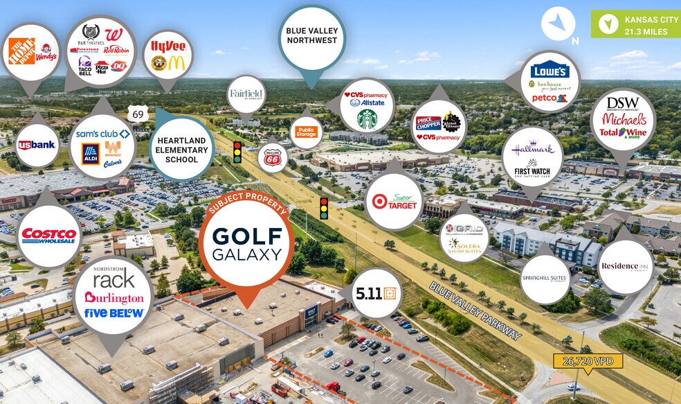 12020 Metcalf Ave, Overland Park, KS à vendre - Photo du bâtiment - Image 3 de 4