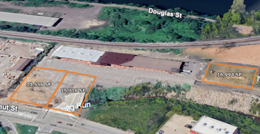 3900 Walnut St, Mckeesport, PA for lease - Aerial - Image 1 of 2