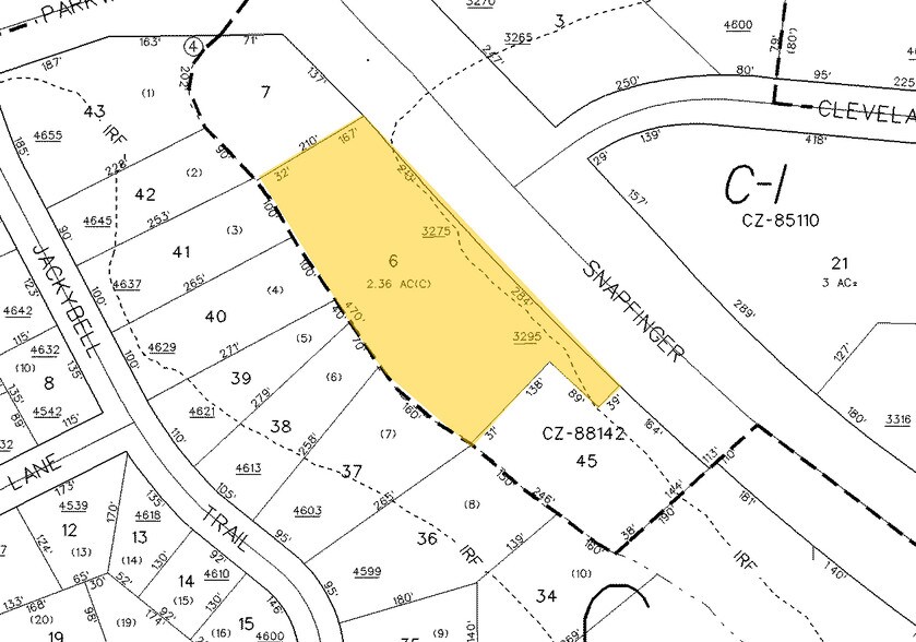 3295 Snapfinger Rd, Lithonia, GA à louer - Plan cadastral - Image 3 de 9