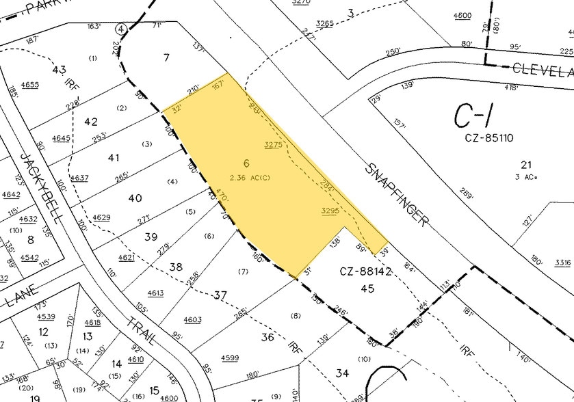 3295 Snapfinger Rd, Lithonia, GA for lease - Plat Map - Image 3 of 9