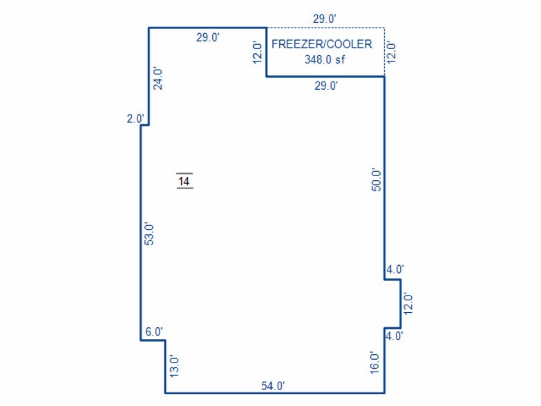 5432 Portage Rd, Portage, MI for lease - Floor Plan - Image 2 of 2