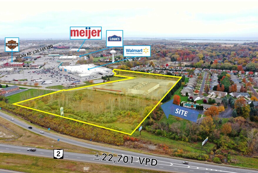 5500 Milan Rd, Sandusky, OH à louer - Photo du bâtiment - Image 2 de 12