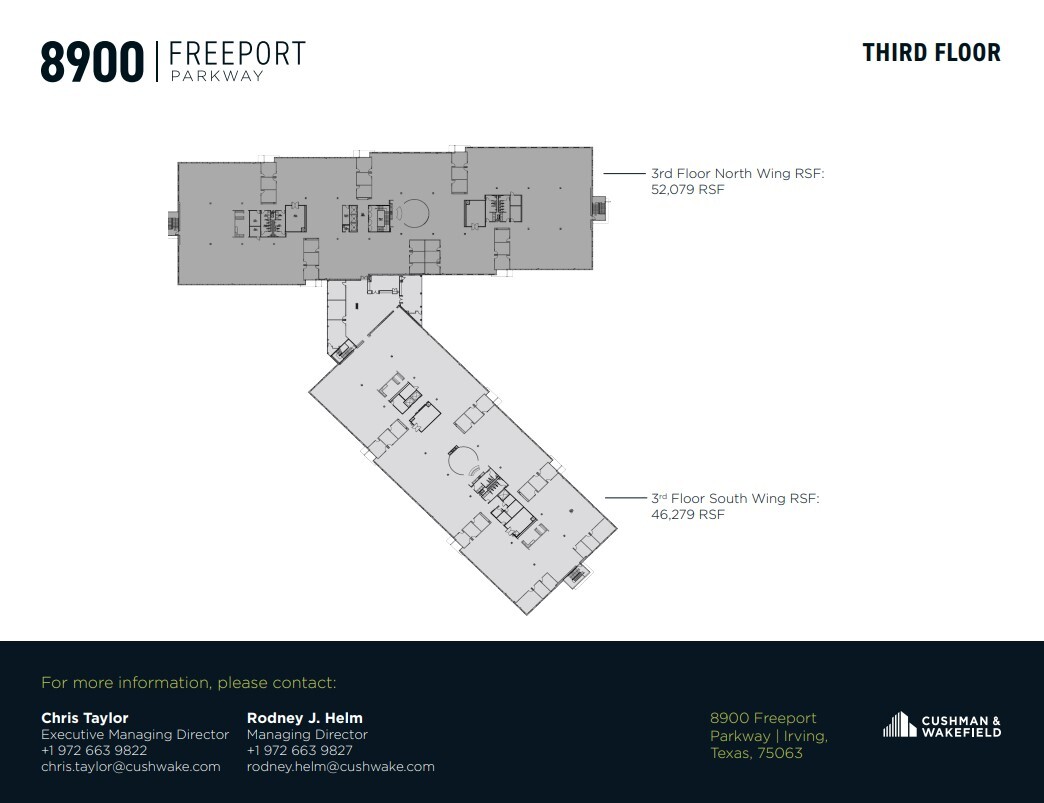 8900 Freeport Pky, Irving, TX for lease Floor Plan- Image 1 of 1