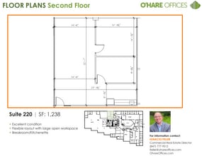 1011 E Touhy Ave, Des Plaines, IL à louer Plan d’étage- Image 1 de 1
