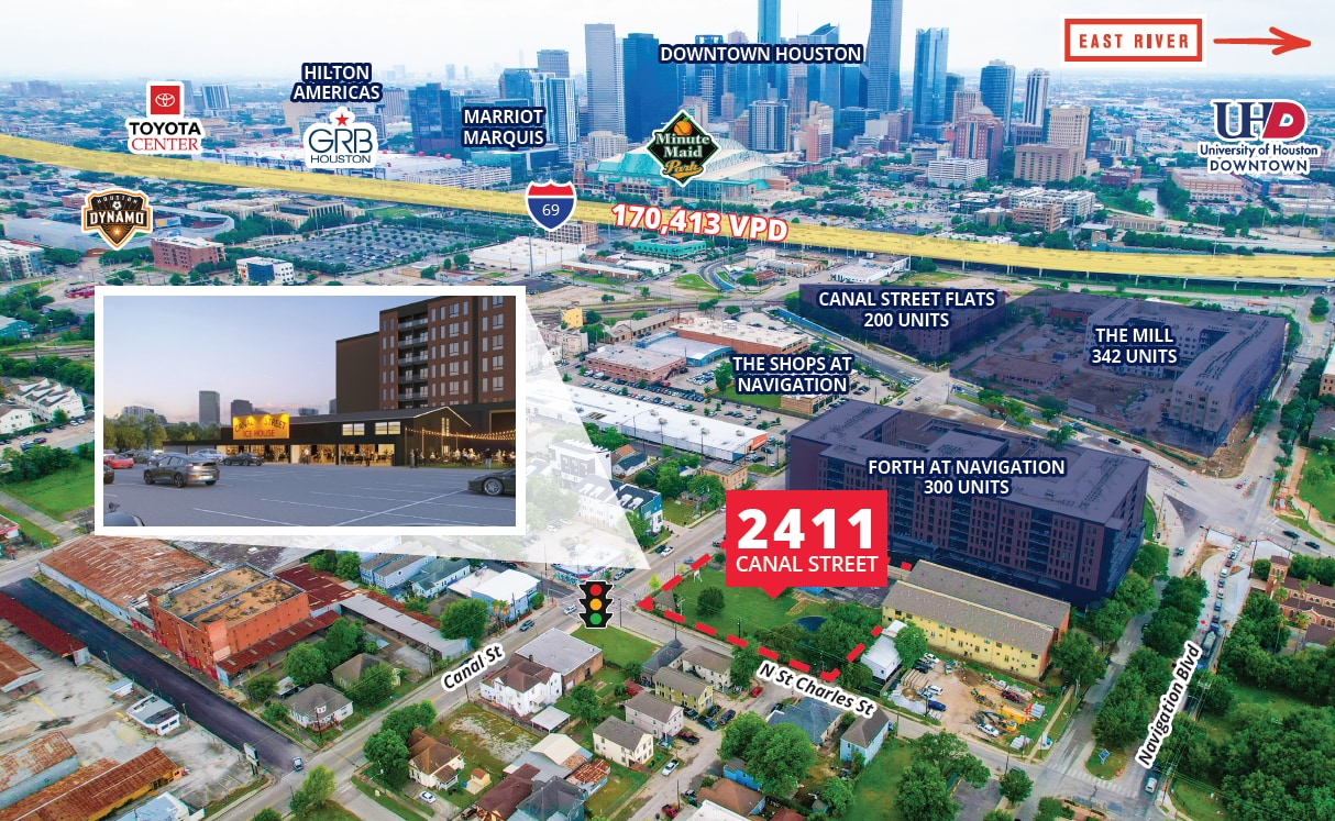 2411 Canal St, Houston, TX à vendre Photo principale- Image 1 de 3