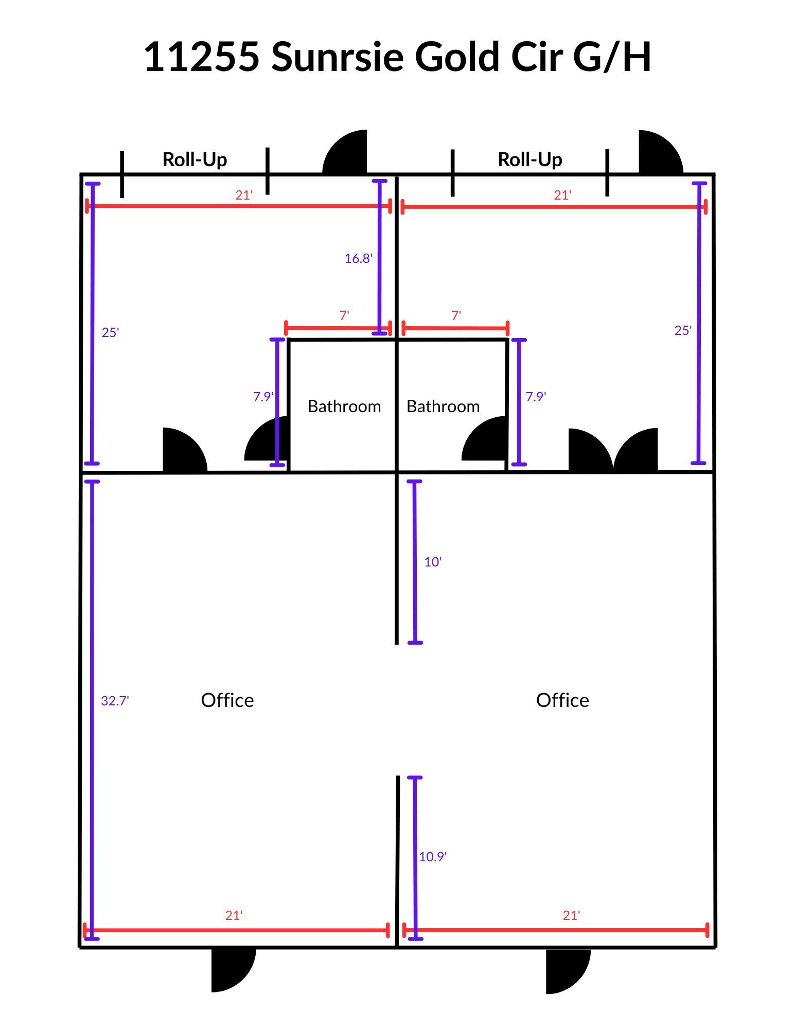 11255 Sunrise Gold Cir, Rancho Cordova, CA à louer Plan d’étage- Image 1 de 6