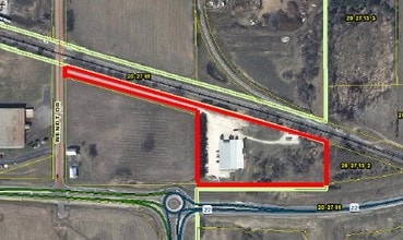 195 Wendt Dr, Waupaca, WI - AÉRIEN  Vue de la carte