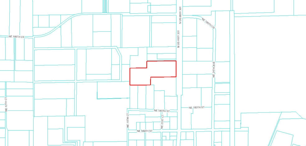 000 N US Hwy 301, Citra, FL à louer - Plan cadastral - Image 1 de 2