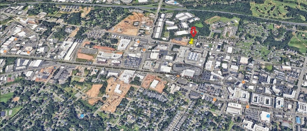 3206 S Tryon St, Charlotte, NC for sale - Aerial - Image 2 of 2