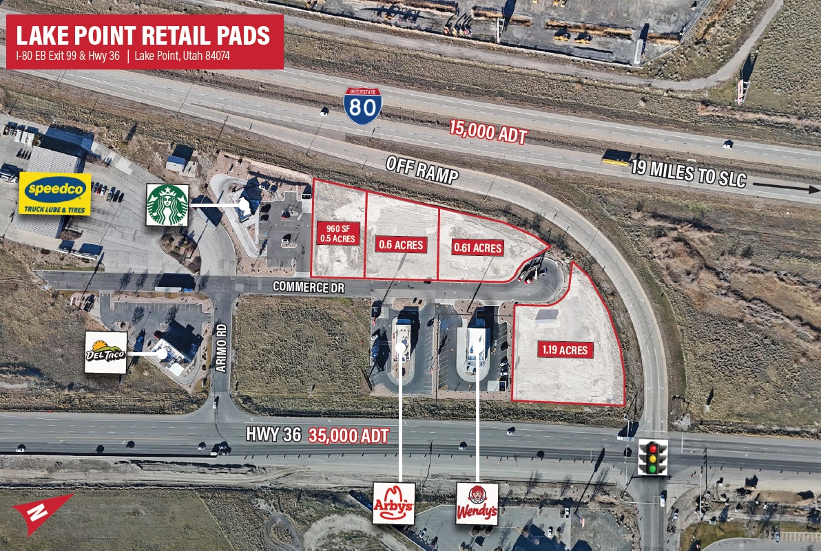 Interstate 80 Hwy, Lake Point, UT for sale Primary Photo- Image 1 of 2