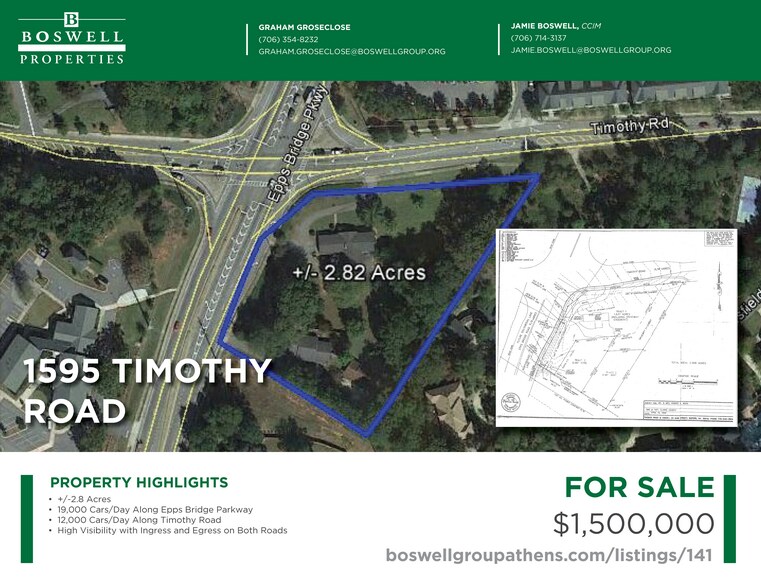 1595 Timothy Rd, Athens, GA à vendre - Photo du bâtiment - Image 3 de 7