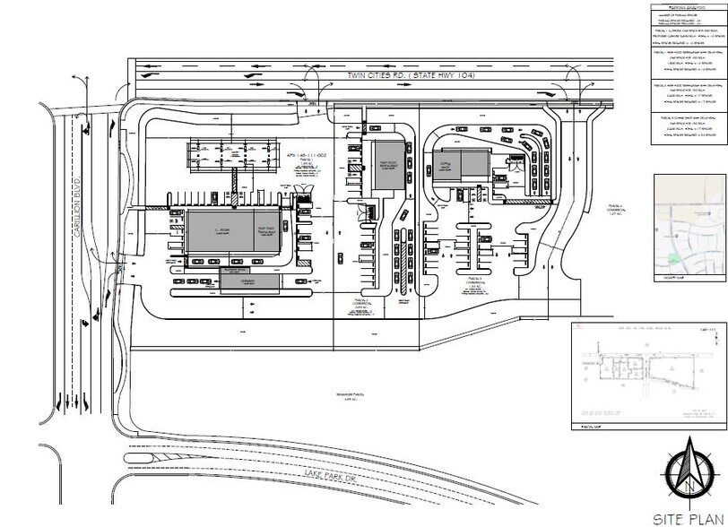 10520-10570 Twin Cities Rd, Galt, CA à vendre - Plan de site - Image 2 de 3