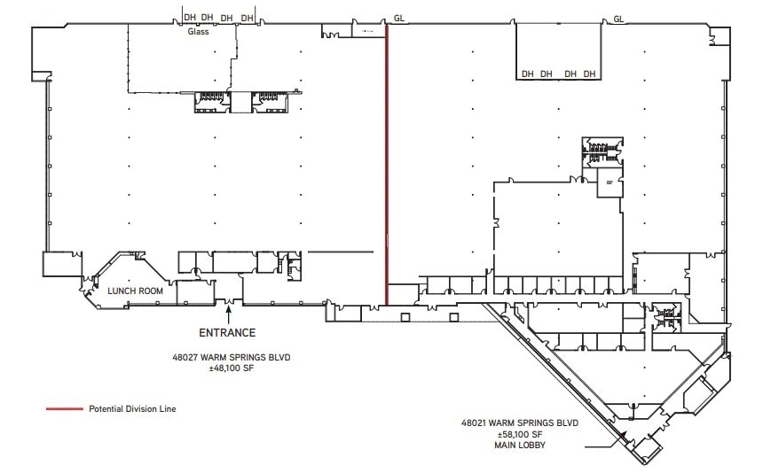 48021-48027 Warm Springs Blvd, Fremont, CA for lease Floor Plan- Image 1 of 1