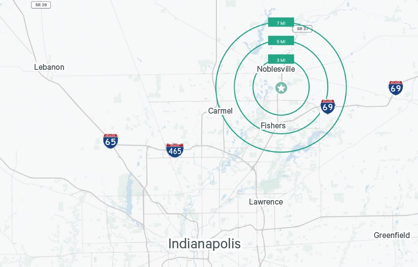 2550 Greenfield Ave, Noblesville, IN à vendre - Photo du bâtiment - Image 2 de 3