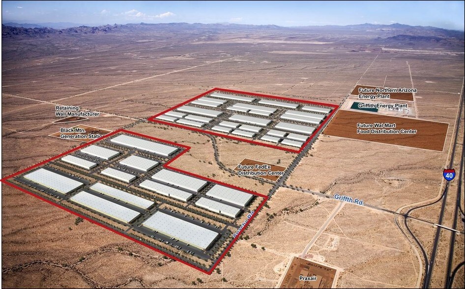 I-40 & Griffith Rd, Kingman, AZ à vendre - Photo du bâtiment - Image 1 de 1