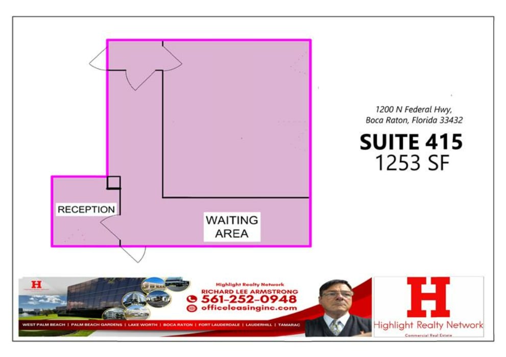 1200 N Federal Hwy, Boca Raton, FL for lease Floor Plan- Image 1 of 6