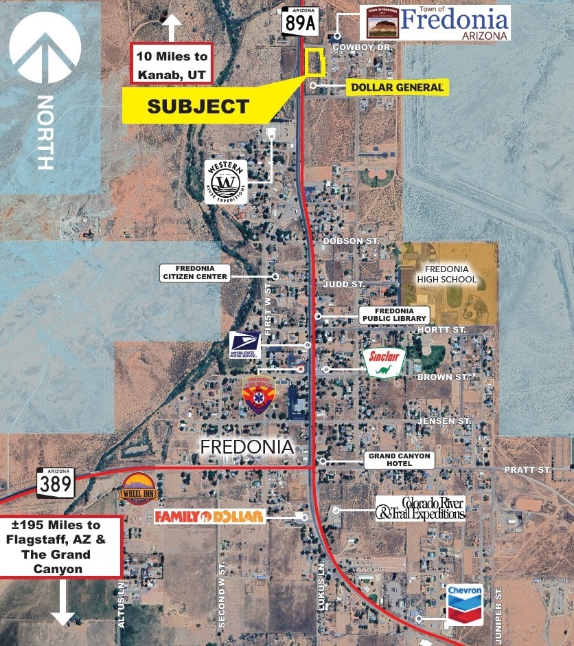 SEC Hwy 89A & Cowboy Dr, Fredonia, AZ for sale Building Photo- Image 1 of 3