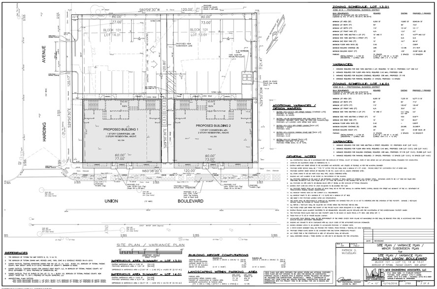 504-506 Union Blvd, Totowa, NJ for lease - Site Plan - Image 3 of 3