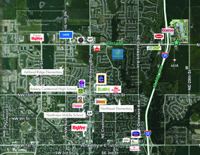 2120 36th, Ankeny, IA - aerial  map view