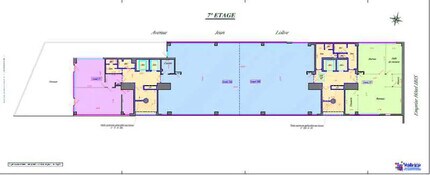 Office in Pantin for lease Floor Plan- Image 1 of 11