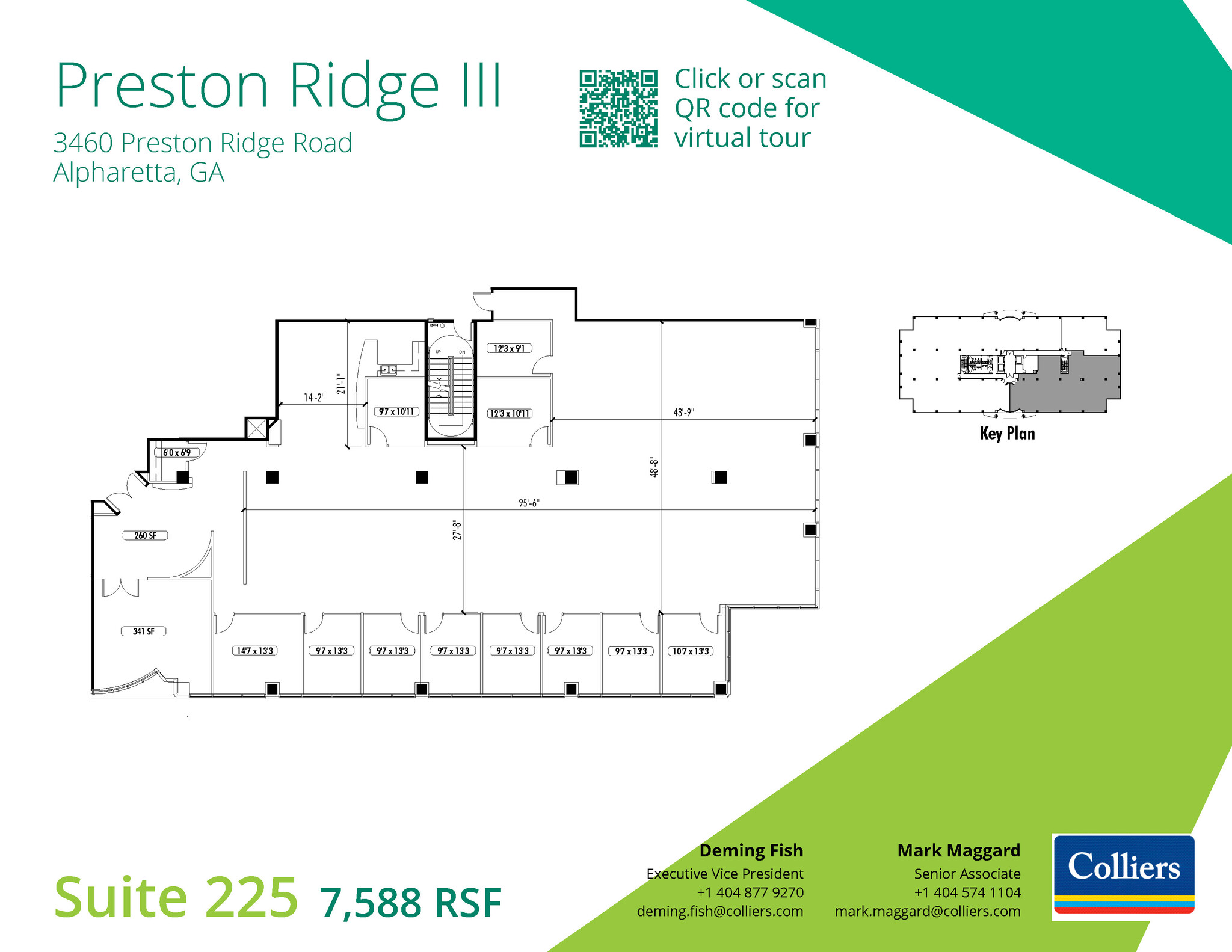 3460 Preston Ridge Rd, Alpharetta, GA à louer Plan d  tage- Image 1 de 2