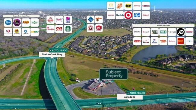 Plus de détails pour 333 Fm 521 Rd, Fresno, TX - Commerce de détail à vendre