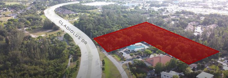 7401 Gladiolus Dr, Fort Myers, FL à vendre Aérien- Image 1 de 3