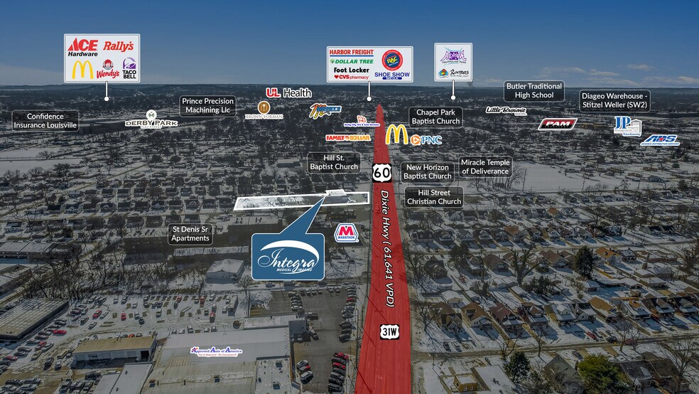 2137-2141 Dixie Hwy, Louisville, KY à vendre - Photo du bâtiment - Image 2 de 5