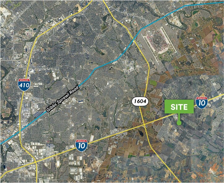 Old Graytown Road, Converse, TX à vendre - Aérien - Image 2 de 2