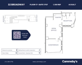32 Broadway, New York, NY for lease Floor Plan- Image 1 of 6