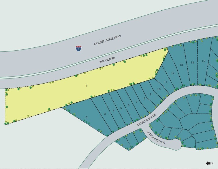TBD The Old Rd, Castaic, CA à vendre - Plan de site - Image 2 de 2