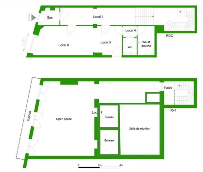 35 Quai De Bacalan, Bordeaux à louer - Plan d’étage - Image 2 de 2