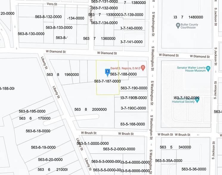 209 W Diamond St, Butler, PA for lease - Plat Map - Image 2 of 11