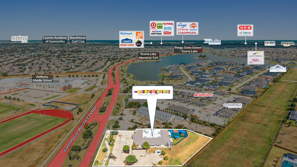 10110 Greenhouse Rd, Cypress, TX à vendre - Photo du bâtiment - Image 2 de 5