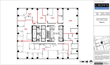 180 Dundas St W, Toronto, ON for lease Floor Plan- Image 2 of 2