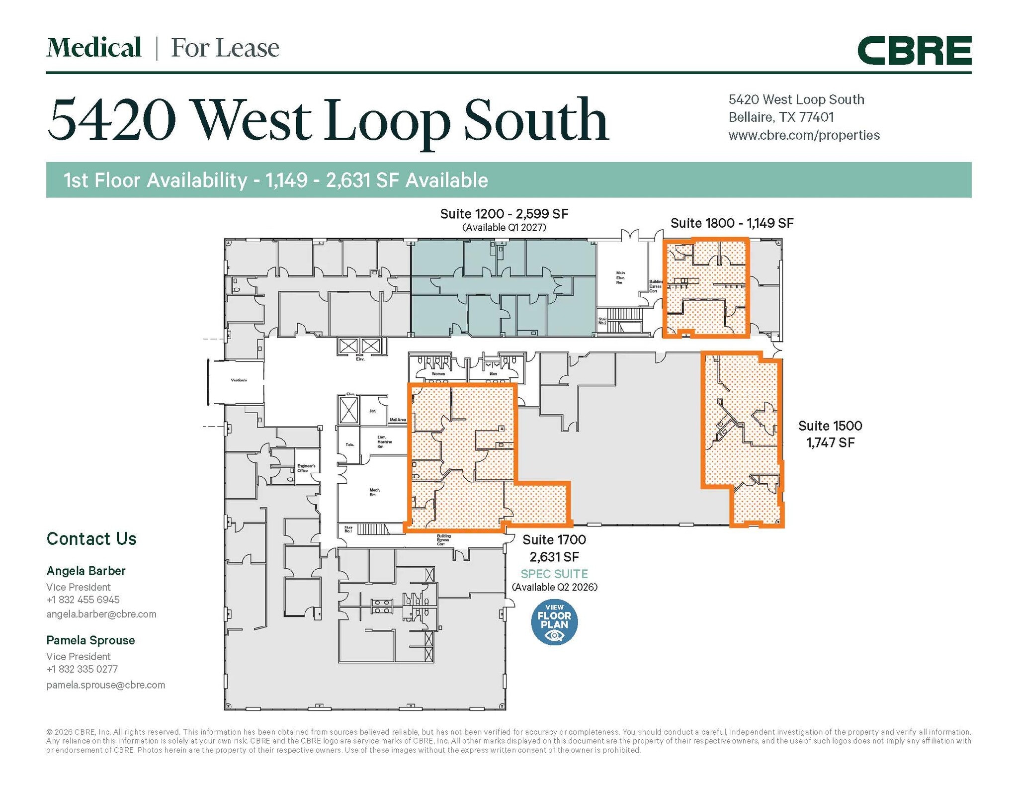 5420 West Loop S, Bellaire, TX à louer Photo intérieure- Image 1 de 1