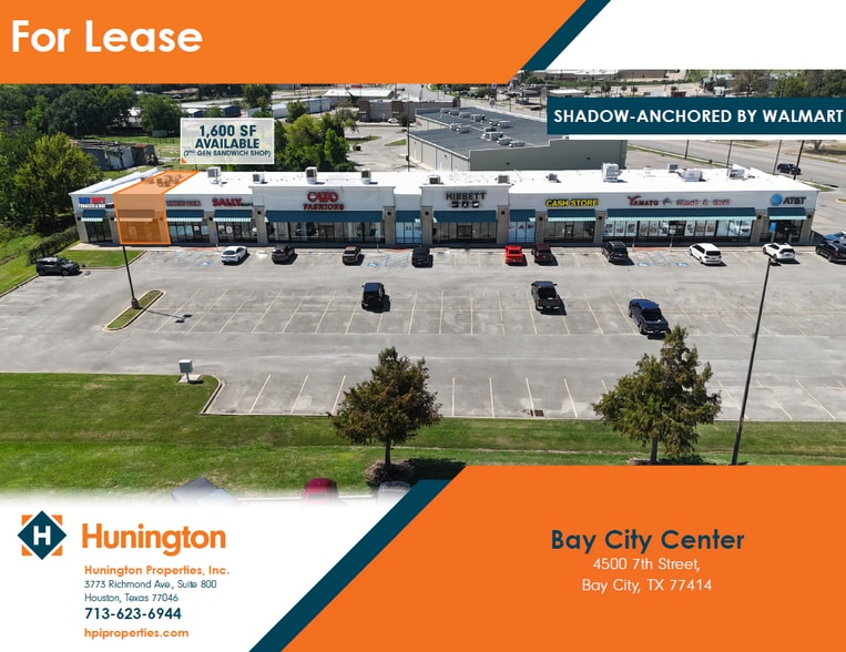 4500 7th St, Bay City, TX for lease - Building Photo - Image 1 of 1