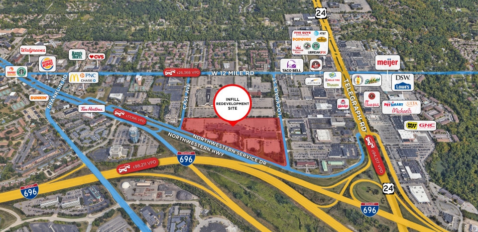 100 Galleria, Southfield, MI for lease Primary Photo- Image 1 of 2