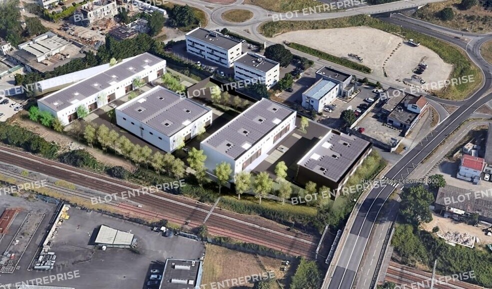 7 Rue Philippe Lebon, Saint-Herblain à vendre - Aérien - Image 2 de 4