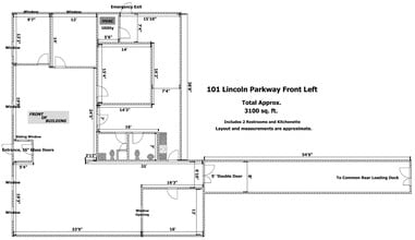 101 Lincoln Pky, East Rochester, NY à louer Plan d’étage- Image 1 de 14