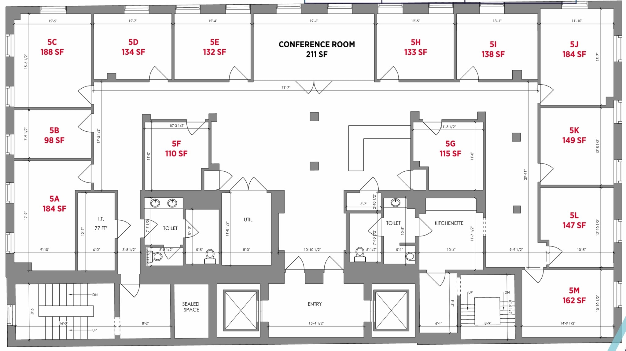 123 E Main St, Charlottesville, VA for lease Floor Plan- Image 1 of 1