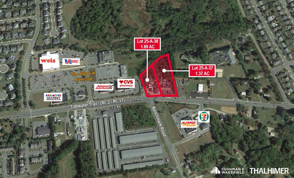 10733-10801 Tidewater Trl, Fredericksburg, VA à vendre - Photo du bâtiment - Image 1 de 4